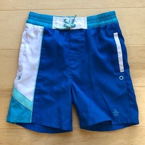 Kids Penguin swim trunks size 5/6